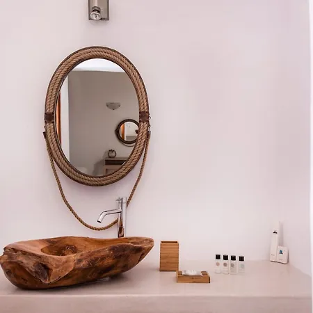 빌라 Charming Santorini 1 Bedroom Dragneel With Spacious Terrace Featuring Outdoor Hot Tub